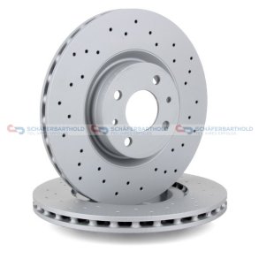 BremseskiveSport foraksel|Ø-284mm ZIMMERMANN