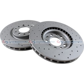 BremseskiveSport foraksel|Ø-305mm ZIMMERMANN