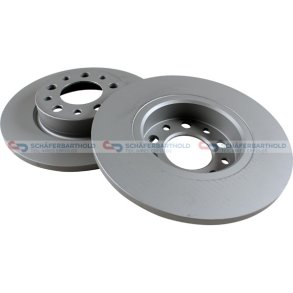 Bremseskive Bagaksel|Ø-278mm ZIMMERMANN