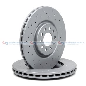 BremseskiveSport foraksel|Ø-330mm ZIMMERMANN