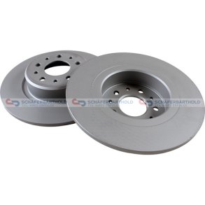 Bremseskive Bagaksel|Ø-276mm ZIMMERMANN