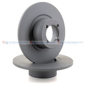 Bremseskive foraksel|Ø-240mm ZIMMERMANN