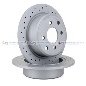 BremseskiveSport Bagaksel|Ø-258mm ZIMMERMANN