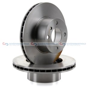 Bremseskive foraksel|Ø-255mm ZIMMERMANN