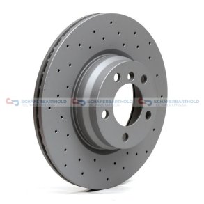 BremseskiveSport foraksel|Ø-330mm ZIMMERMANN