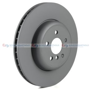 Bremseskive foraksel|Ø-348mm ZIMMERMANN