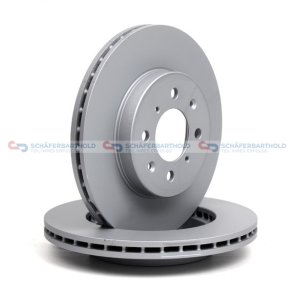 Bremseskive foraksel|Ø-262mm ZIMMERMANN