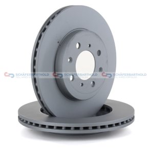 Bremseskive foraksel|Ø-258mm ZIMMERMANN