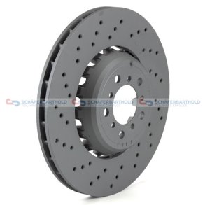 Bremseskive foraksel venstre|Ø-380mm ZIMMERMANN