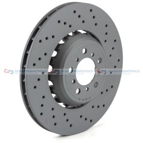 Bremseskive foraksel højre|Ø-380mm ZIMMERMANN