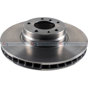 Bremseskive foraksel|Ø-334mm ZIMMERMANN