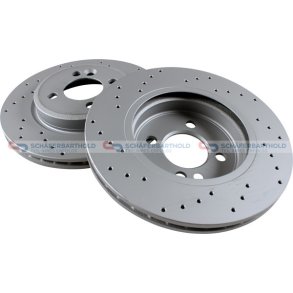 BremseskiveSport foraksel|Ø-276mm ZIMMERMANN