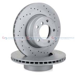 BremseskiveSport foraksel|Ø-310mm ZIMMERMANN