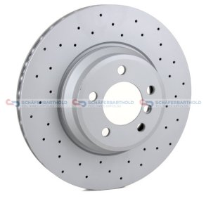 BremseskiveSport foraksel|Ø-348mm ZIMMERMANN