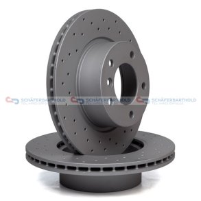 BremseskiveSport foraksel|Ø-292mm ZIMMERMANN