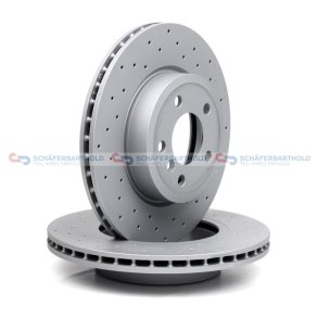 BremseskiveSport foraksel|Ø-325mm ZIMMERMANN
