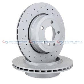 BremseskiveSport Bagaksel|Ø-320mm ZIMMERMANN