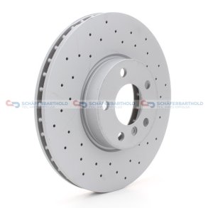 BremseskiveSport foraksel|Ø-332mm ZIMMERMANN