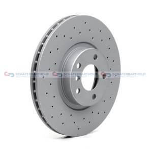 BremseskiveSport foraksel|Ø-348mm ZIMMERMANN