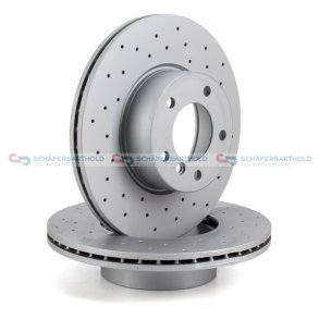 BremseskiveSport foraksel|Ø-312mm ZIMMERMANN