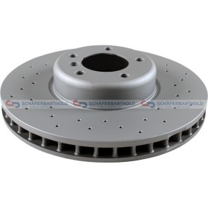 BremseskiveSport foraksel|Ø-348mm ZIMMERMANN