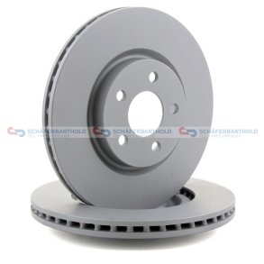 Bremseskive foraksel|Ø-280mm ZIMMERMANN