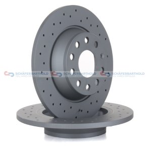 BremseskiveSport Bagaksel|Ø-282mm ZIMMERMANN