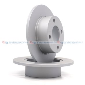 Bremseskive Bagaksel|Ø-245mm ZIMMERMANN