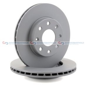 Bremseskive foraksel|Ø-236mm ZIMMERMANN