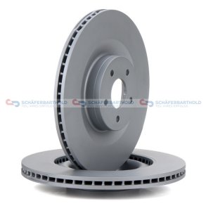 Bremseskive foraksel|Ø-350mm ZIMMERMANN