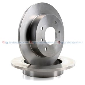 Bremseskive Bagaksel|Ø-258mm ZIMMERMANN