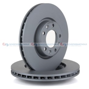 Bremseskive foraksel|Ø-283mm ZIMMERMANN