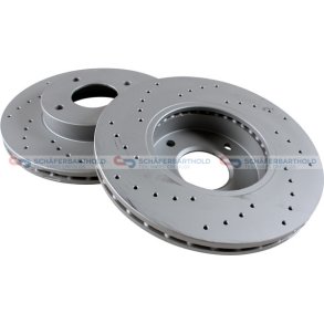 BremseskiveSport foraksel|Ø-280mm ZIMMERMANN