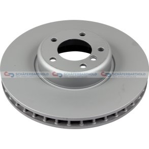 Bremseskive foraksel|Ø-348mm ZIMMERMANN