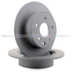 Bremseskive Bagaksel|Ø-292mm ZIMMERMANN