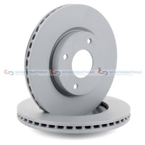 Bremseskive foraksel|Ø-280mm ZIMMERMANN