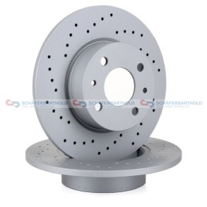 BremseskiveSport Bagaksel|Ø-251mm ZIMMERMANN