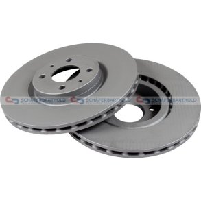 Bremseskive foraksel|Ø-284mm ZIMMERMANN