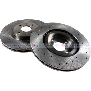 BremseskiveSport foraksel|Ø-284mm ZIMMERMANN