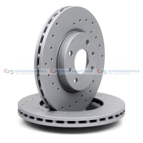 BremseskiveSport foraksel|Ø-258mm ZIMMERMANN