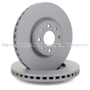 Bremseskive foraksel|Ø-281mm ZIMMERMANN