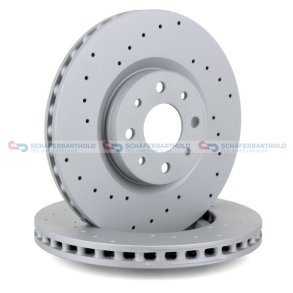 BremseskiveSport foraksel|Ø-281mm ZIMMERMANN