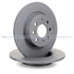 Bremseskive Bagaksel ZIMMERMANN