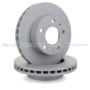 Bremseskive foraksel|Ø-300mm ZIMMERMANN