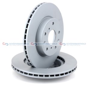 Bremseskive foraksel|Ø-280mm ZIMMERMANN