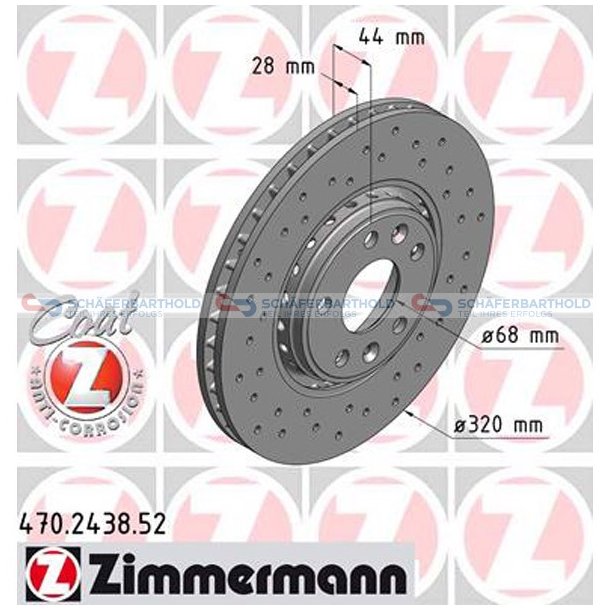 BremseskiveSport foraksel|-320mm|KBA 60872