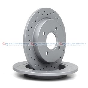 BremseskiveSport Bagaksel|Ø-253mm ZIMMERMANN