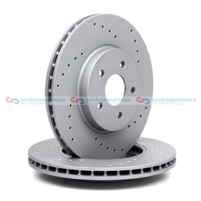 BremseskiveSport foraksel|Ø-300mm ZIMMERMANN