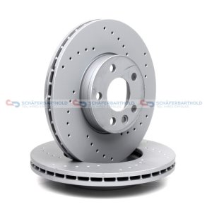 BremseskiveSport foraksel|Ø-300mm ZIMMERMANN