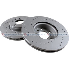 BremseskiveSport foraksel|Ø-313mm ZIMMERMANN